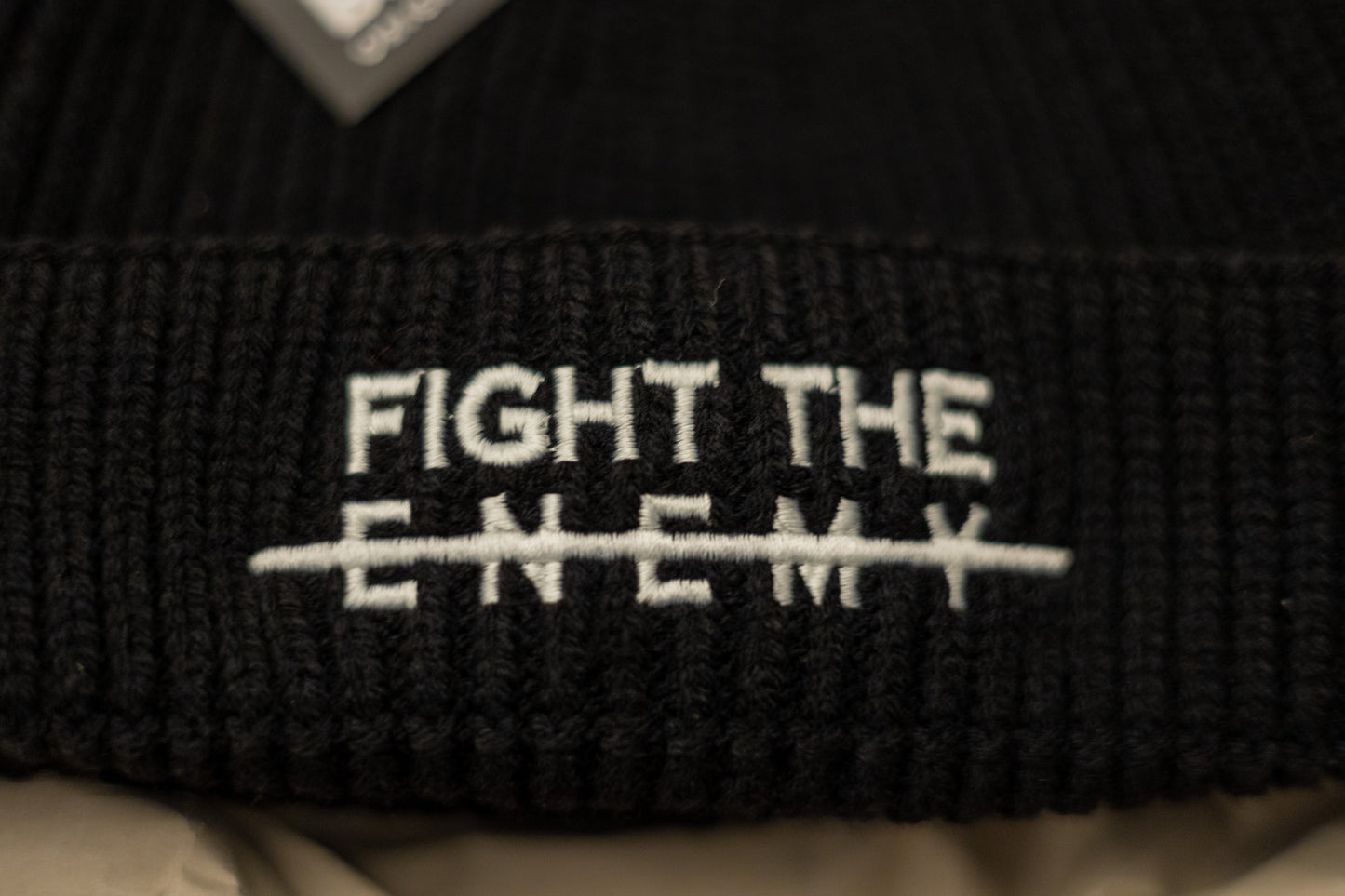 Beanie Fight The Enemy