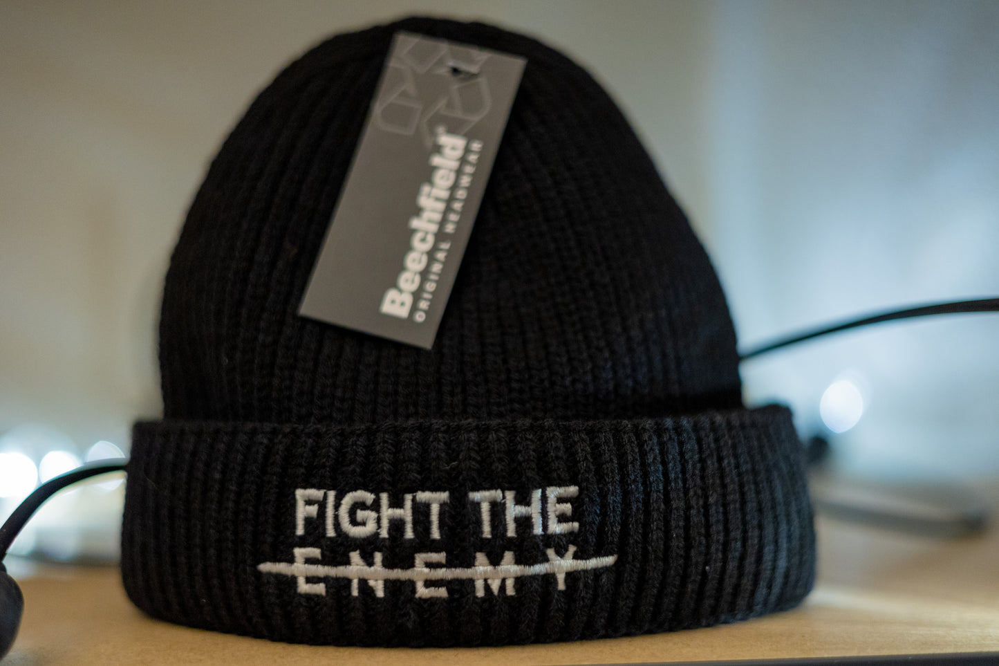 Beanie Fight The Enemy